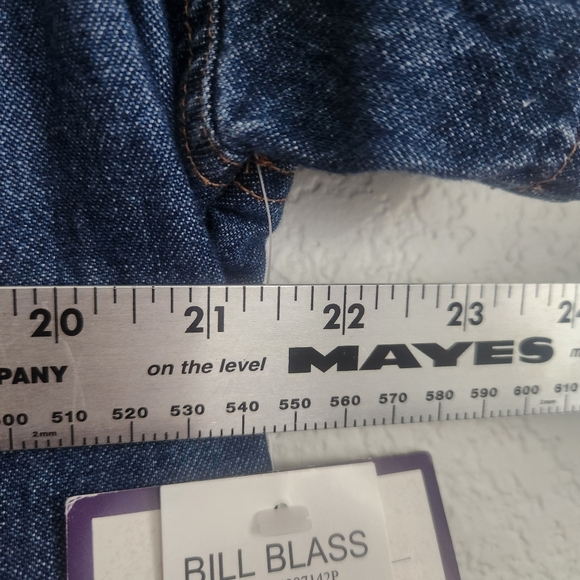 Vintage deadstock Bill blass western button down denim dress‎ - Picture 6 of 6